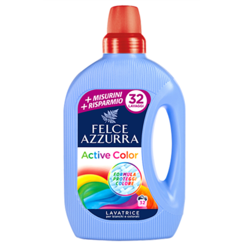 Гель для стирки цветной Felce Azzurra Activ Color, 32 стирок, 1,5 л