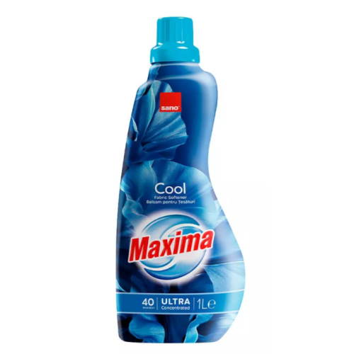 Кондиционер парфюмированный для стирки Sano Maxima Cool, 40 стирок, 1 л