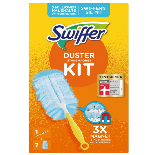 Щетка-магнит для сборки пыли Swiffer Duster с 7 сменными насадками