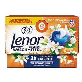 Капсулы для стирки Lenor 3в1 Universal Orange, 10 шт