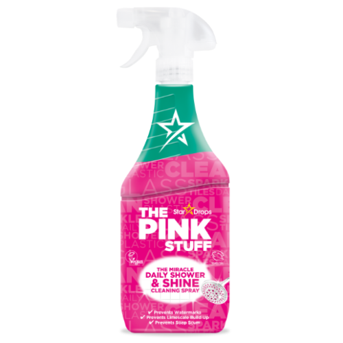 Средство для ежедневного ухода за душевой The Pink Styff Daily Shower & Shine, 850 мл