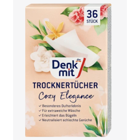 Салфетки для сушильной машины Denkmit Trocknertücher Cozy Elegance, 36 шт.