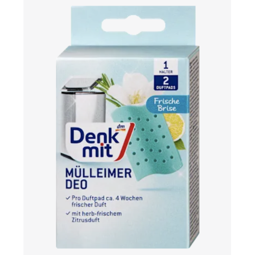Ароматизатор для сміттєвого відра Denkmit Mülleimer-Deo Frische Brise, 2 змінні ароматичні пластини