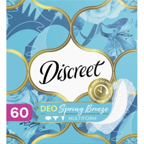 Ежедневные прокладки Discreet Ocean Breeze Scent, 60 шт