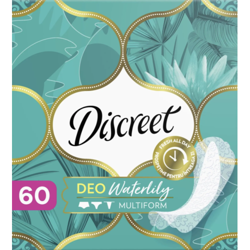 Ежедневные прокладки Discreet Deo Waterlily, 60 шт
