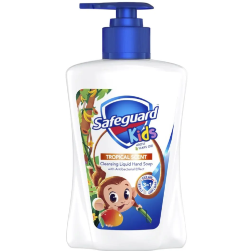 Жидкое мыло для рук Safeguard Kids Tropical scent, 225 мл