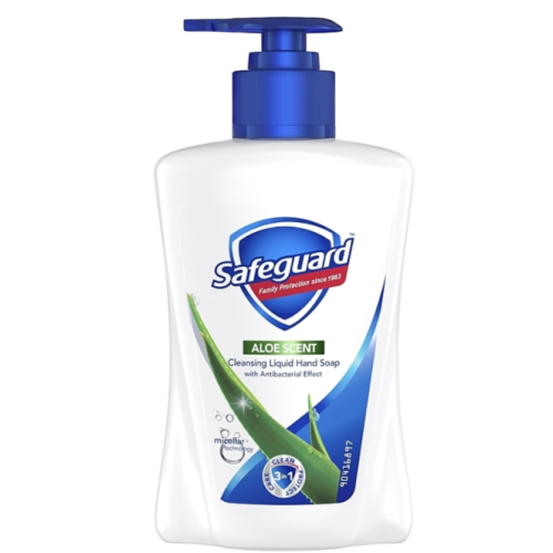 Жидкое мыло для рук Safeguard Aloe scent, 225 мл