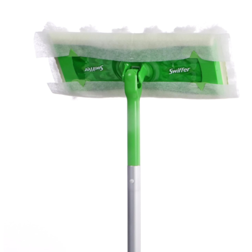 Швабра Swiffer 3D Dust Catcher Mop Starter Kit 4 сухие 3D салфетки 2 влажные салфетки