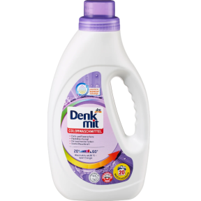 Гель для стирки цветных вещей Denkmit Colorwaschmittel, 20 стирок, 1.1 л 