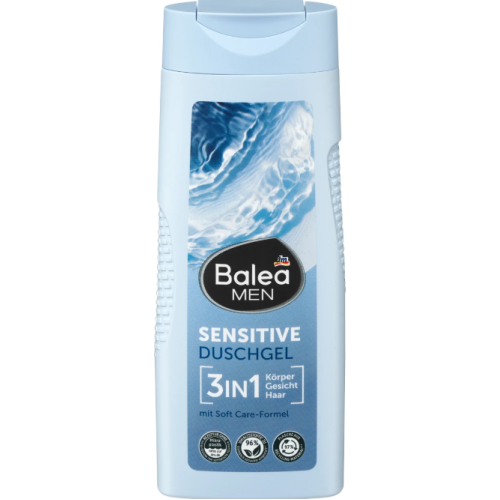Гель для душу Balea Men Sensitive 3в1, 300 мл