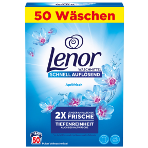 Универсальный порошок Lenor Aprilfrisch, 50 стирок, 3 кг 