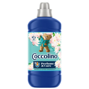 Кондиционер для белья Coccolino Perfume&Care Water Lily & Pink Grapefruit с ароматом водяной лилия и грейпфрут, 51 стирка, 1275 мл