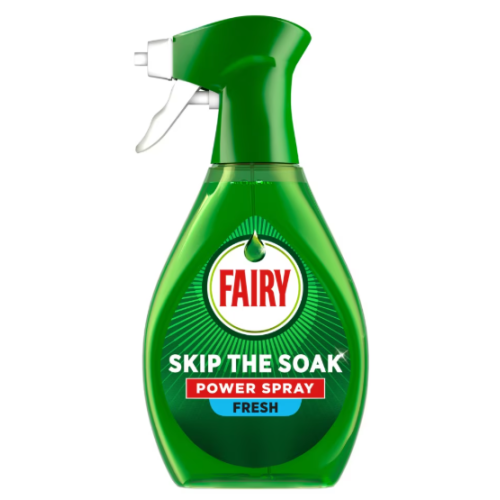 Спрей-пінка для миття посуду Fairy Skip The Soak Power Spray Fresh, 500 мл