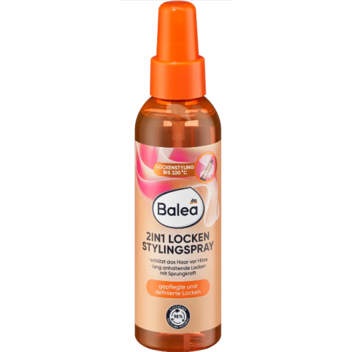 Термоспрей для волос Balea 2in1 Locken Stylingspray, 150 мл