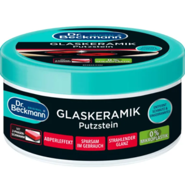 Засіб для очищення і блиску склокераміки Dr.Beckmann glaskeramik reiniger putzstein 250 гр