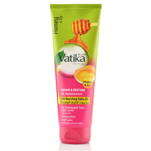 Незмивний крем проти випадіння волосся, з кактусом, Vatika Oil Replacement Hair Fall Control, 200 мл
