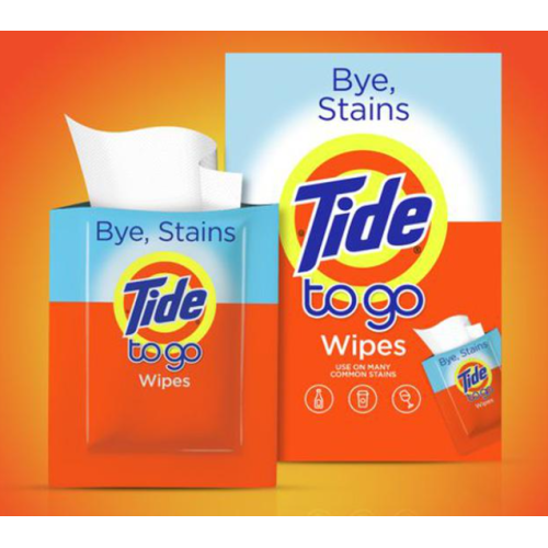 Салфетка для удаления пятен Tide to Go Wipes Stain Remover 1шт