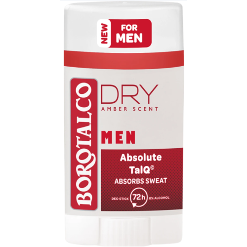 Дезодорант стик Borotalco DRY Men Absolute TalQ, 40 мл
