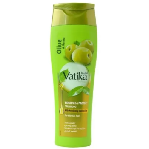 Шампунь з оливковою олією для нормального волосся Vatika Nourish & Protect, 200 мл