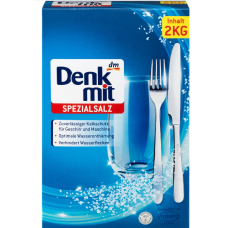 Соль для посудомоечных машин Denkmit Spülmaschinen-Salz Spezial, 2 кг