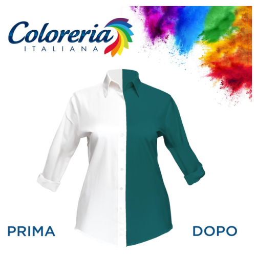 Краска для одежды в стиральную машину (зеленый) Coloreria Italiana Verde Foresta, 350 гр