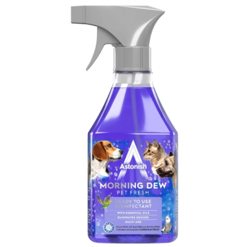 Універсальний дезінфікуючий спрей без хлору Astonish Morning Dew 550 мл