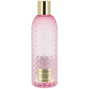 Парфюмерный гель для душа Vivian Gray Gemstone White Musc & Ananas, 300 мл