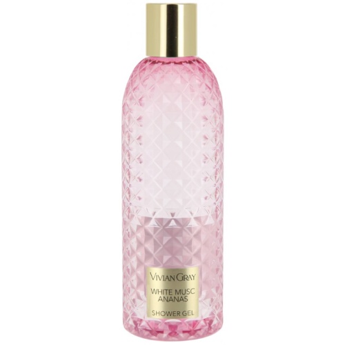 Парфюмерный гель для душа Vivian Gray Gemstone White Musc & Ananas, 300 мл