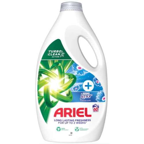Гель для прання Ariel Touch of Lenor, 60 прань