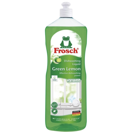 Средство для мытья посуды Frosch Зеленый лимон, 1 л