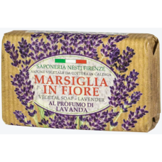 Натуральное марсельское мыло Nesti Dante Lavanda Marsiglia in Fiore, Марсельская Лаванда, 125 г