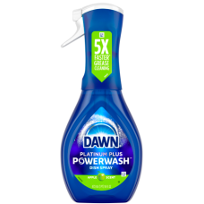 Спрей-пенка для мытья посуды Dawn Platinum Powerwash c ароматом яблока, 473 мл