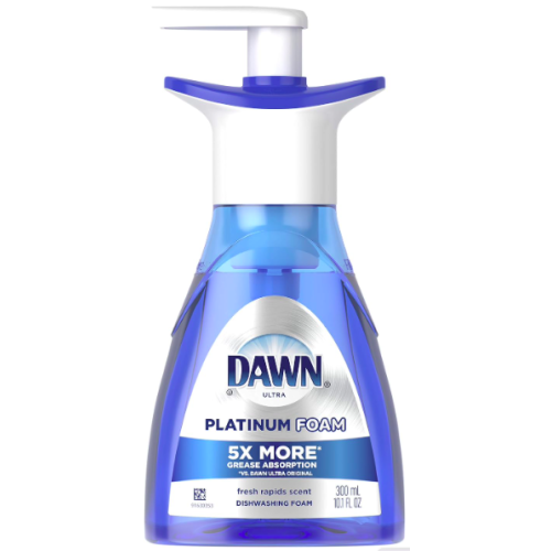 Пена для мытья посуды Dawn Ultra Platinum Foam, 300 мл