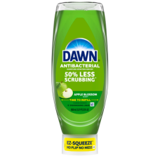 Засіб для миття посуду Dawn EZ-Squeeze Antibacterial, з ароматом яблука, 650 мл