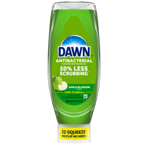 Средство для мытья посуды Dawn EZ-Squeeze Antibacterial, с ароматом яблока, 650 мл