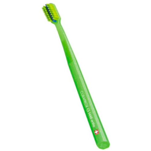 Ортодонтическая зубная щетка Curaprox ORTHO CS 5460 с углублением, 1 шт