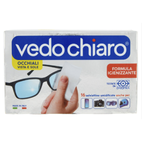 Вологі серветки для чищення окулярів VEDO CHIARO SALV.OCCHIALI 16 ШТ