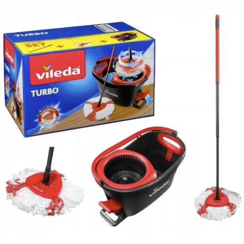 Набор швабра для уборки Vileda Turbo 2в1