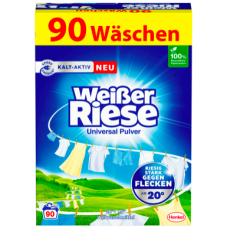 Стиральный порошок универсальный Weiser Riese 90 стирок, 4,5 кг