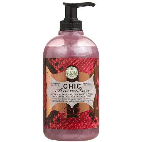 Жидкое мыло Nesti Dante Red Chic Animalier Красный питон 500 мл