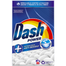Порошок для стирки универсального белья Dash Power 86 стирок