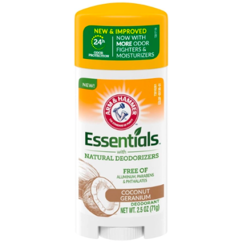 Дезодорант натуральний гелевий з ароматом кокосу Arm&Hammer Essentials Coconut Geranium 71гр