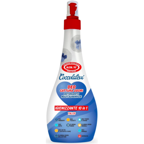 Парфюмированный спрей Сoccolatevi Deo 10 in 1 Talco Igienizza 300 ml