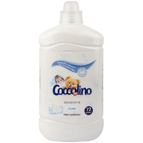 Ополаскиватель для белья Сoccolino Sensitive для детей и людей с чувствительной кожей 72 стирки 1.8 л