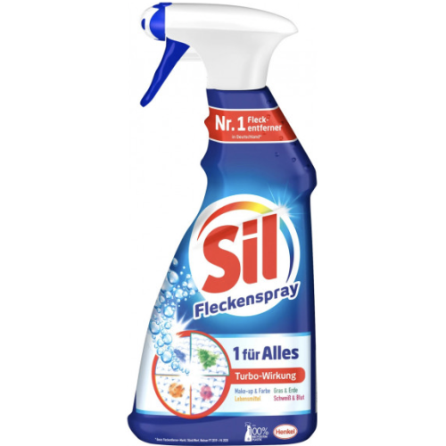Пятновыводитель для всех типов пятен и для всех видов тканей Sil, 500 ml
