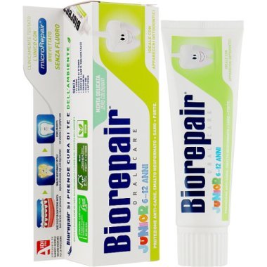 Дитяча зубна паста Biorepair Oral Care Junior 6-12 років, 75 мл