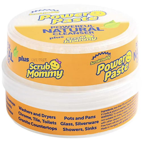 Чистящая паста с губкою Scrub Mommy Power Paste + Scrub Daddy 250 гр
