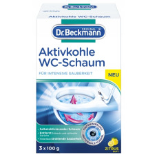 Чистяча піна для унітазу Dr. Beckmann Aktivkohle Wc-Schaum 3 x 100 гр