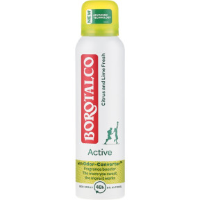 Дезодорант-спрей Borotalco Deo Spray Attivo Citrus and Lime fresh 150 мл