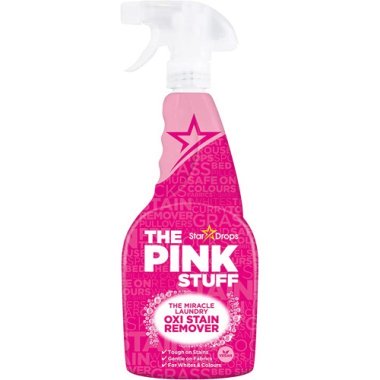 Спрей для виведення плям The Pink Stuff Miracle Laundry Oxi 500 мл